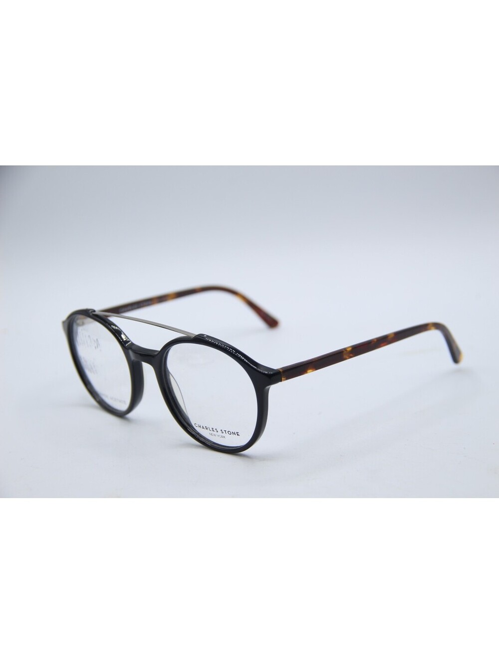 Charles Stone New York Ny30031 C3 Black Havana Authentic Eyeglasses 49-20